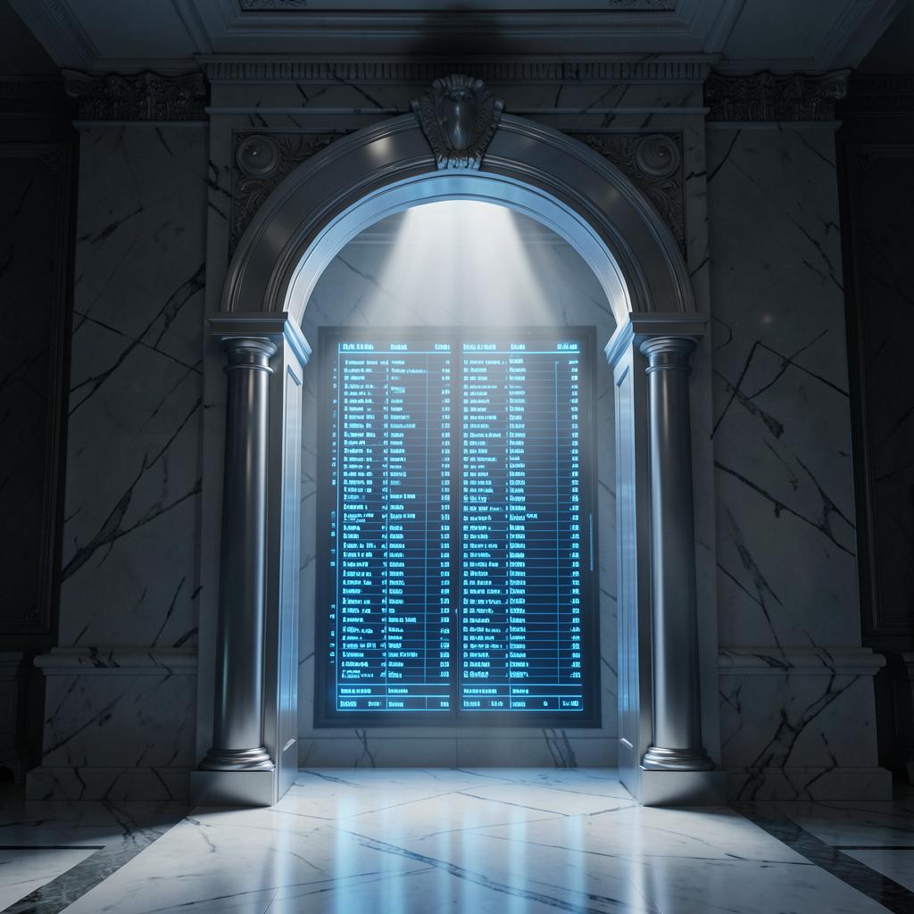 Concept art for The Gateway, a Meridian artifact