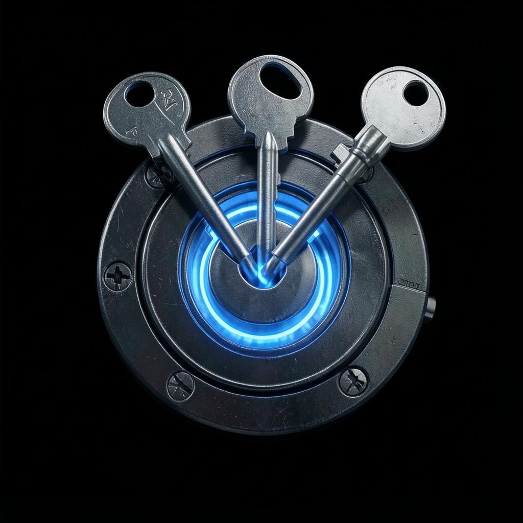 Concept art for The Multisig, a Meridian artifact